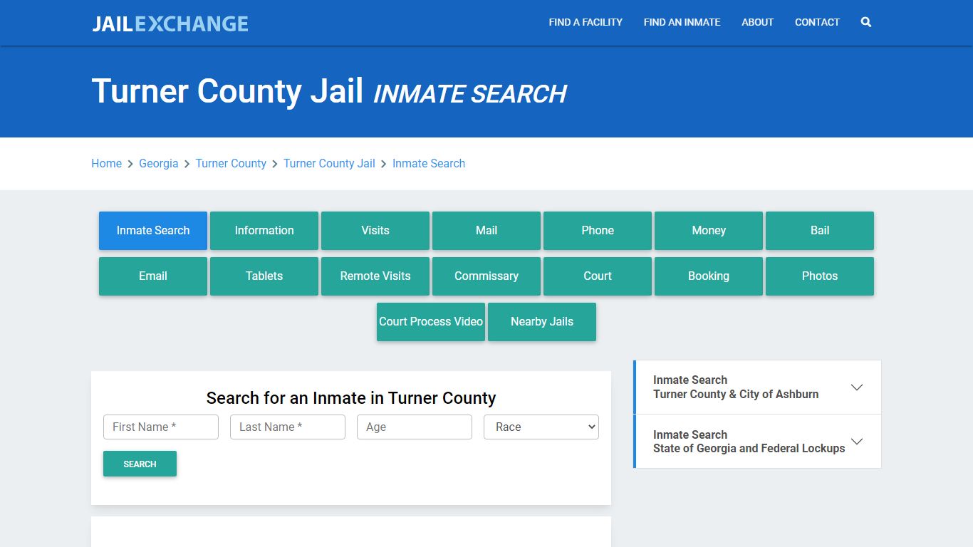 Turner County Jail, GA Inmate Search: Roster & Mugshots